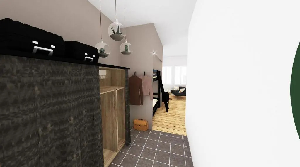 LOUHANS Les Petites Arcades avec ses deux appartements coté Arcades et coté cour