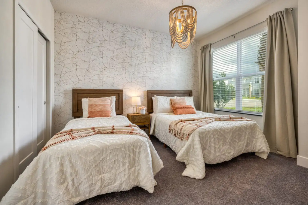 Modern and spacious home with private pool near Disney