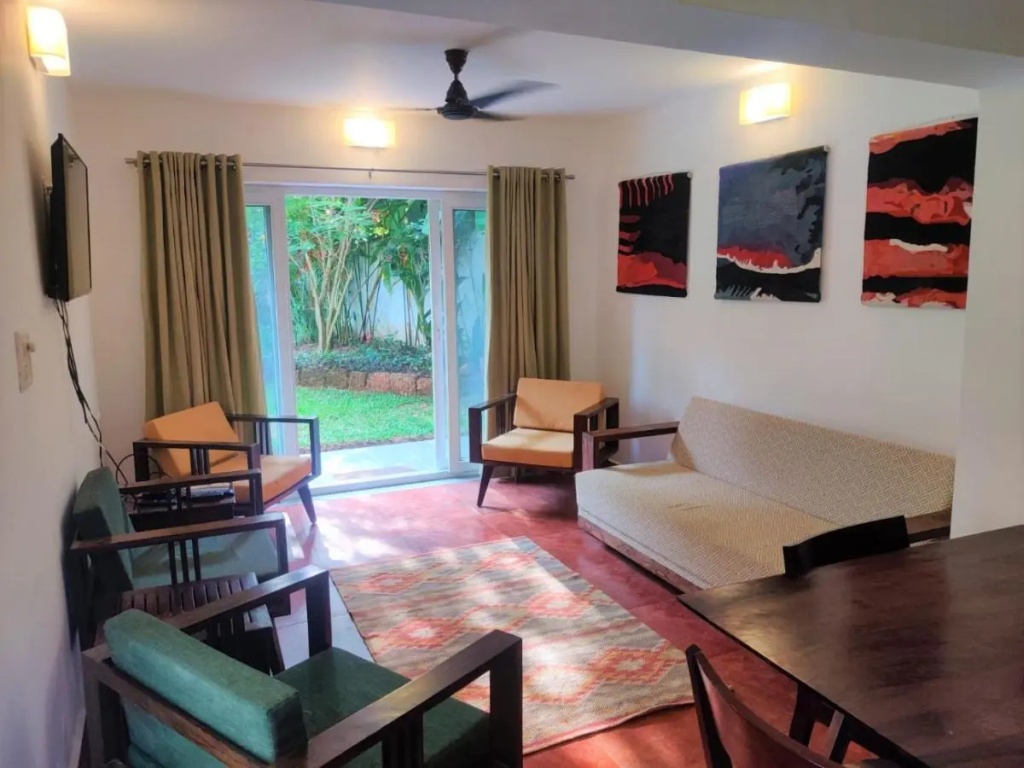 Jungle Hut- Annabelles Beach Apartments at Bernard Simao Calangute