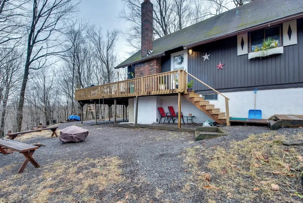 Fire Pit + Community Perks: Gouldsboro Cabin!