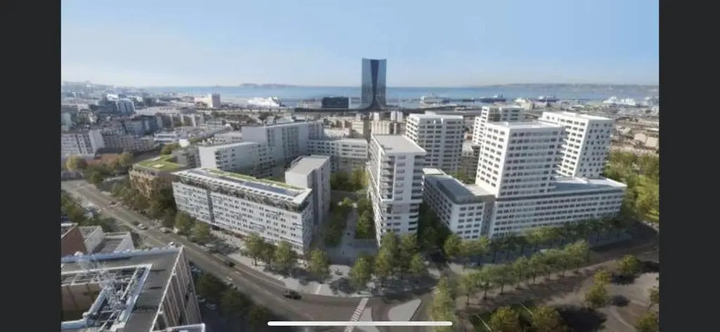Superbe appartement neuf T3 de 71m2 en résidence a Marseille