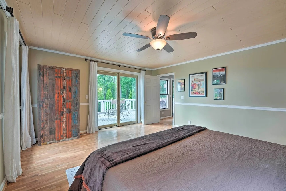 Grand Pisgah Forest Home on Secluded 5 Acres!