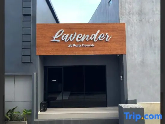 Lavender at Pura Demak