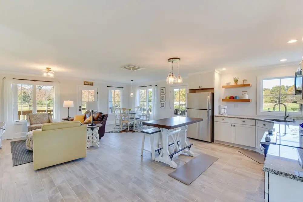 Modern Clarkesville Cottage w/ Decks & Patio!