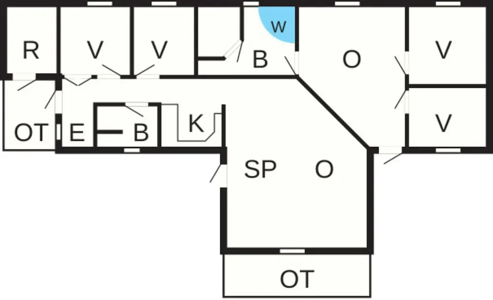8 Person Holiday Home in Oksbol