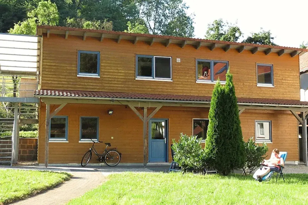 Holiday farm situated next to the Kellerwald-Edersee national park with a sunbathing lawn