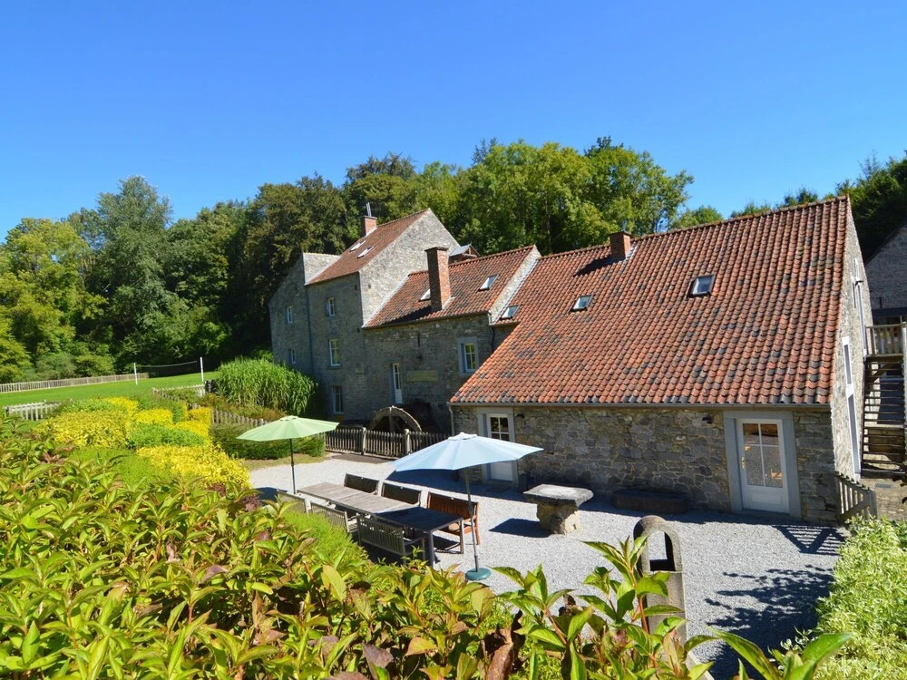 Spacious Mill in Anhée Belgium with Football Court
