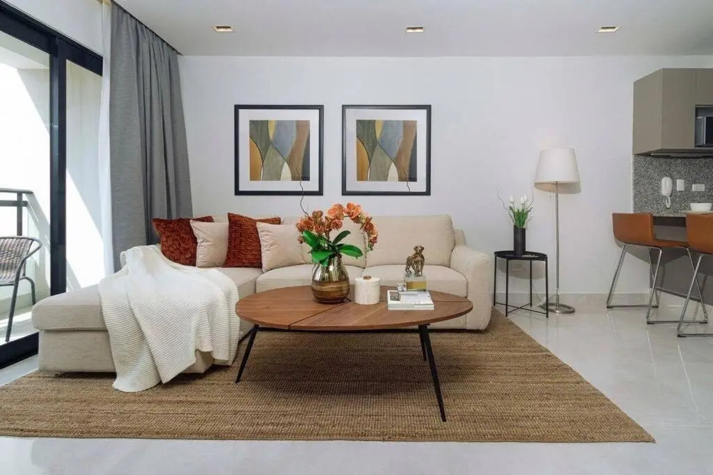 1BR in District Apt @Downtown W/ Pool+Gym+Terrace