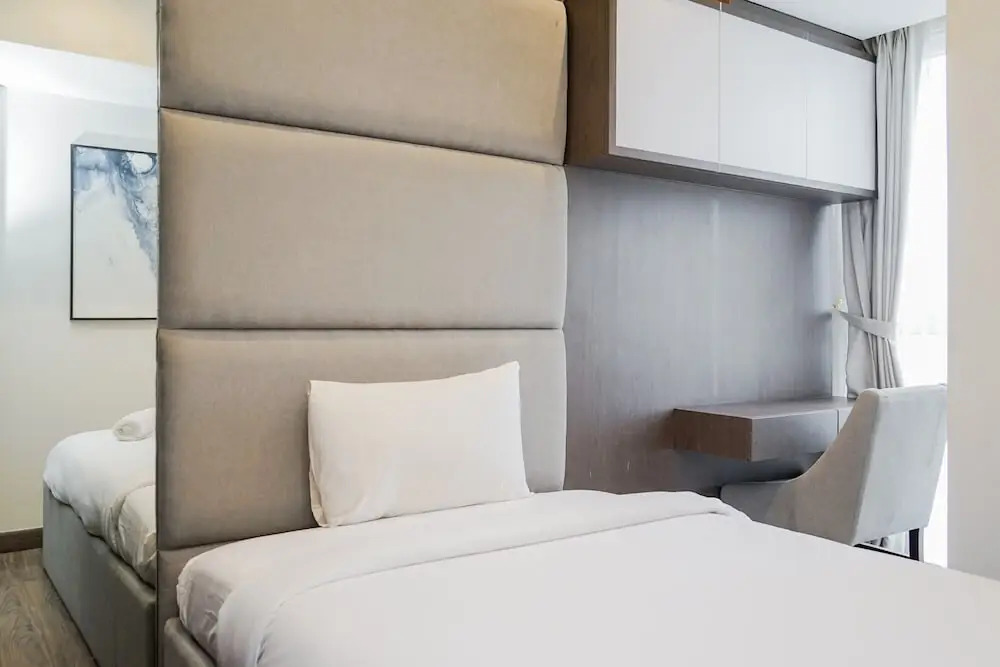 Scenic and Comfortable 2BR Branz BSD City Apartment By Travelio