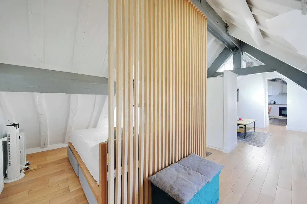Bright 4P Studio in the Heart of Paris: Marais/rivoli