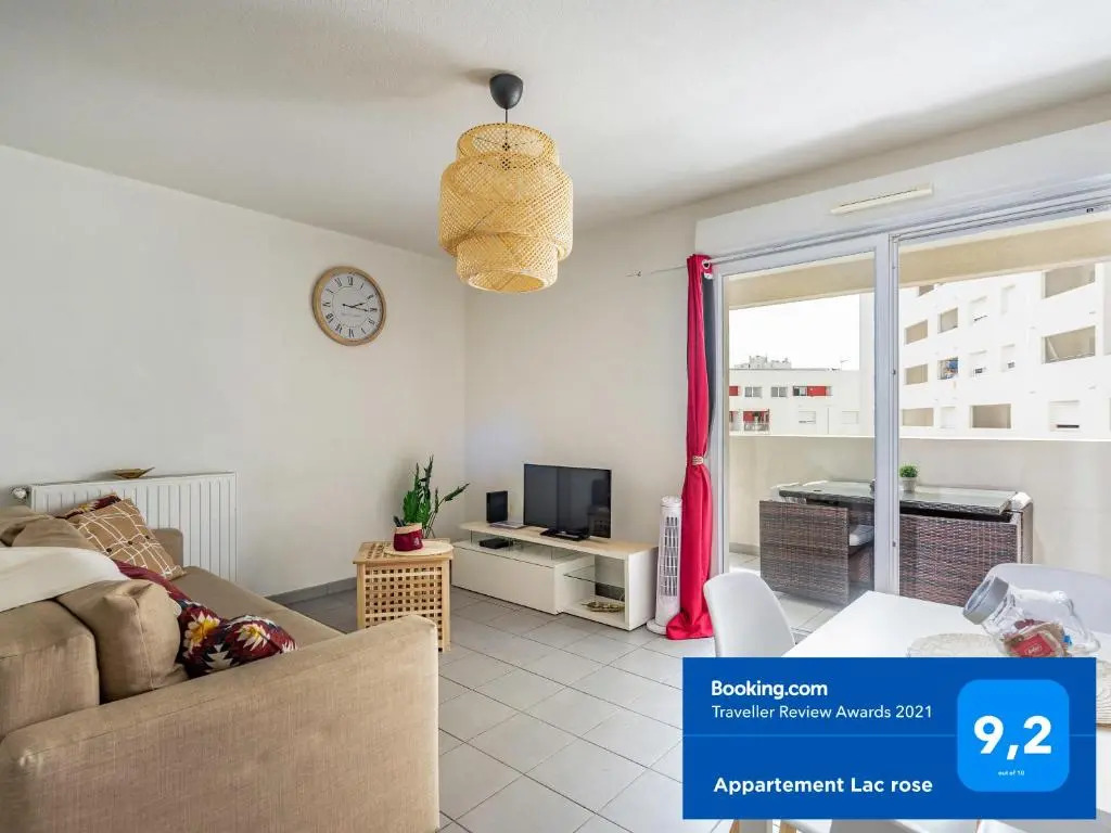 Appartement Lac rose - Parking, Métro, jusqu'à 4 personnes