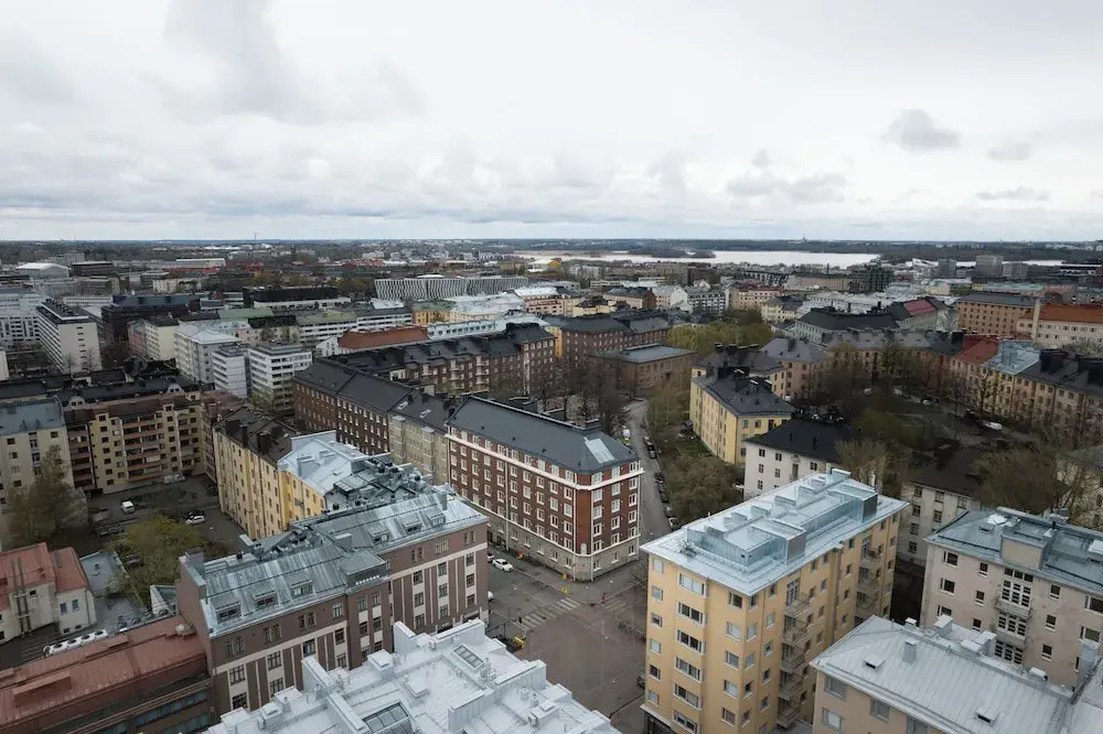 Renovated Top Floor Studio in Kallio