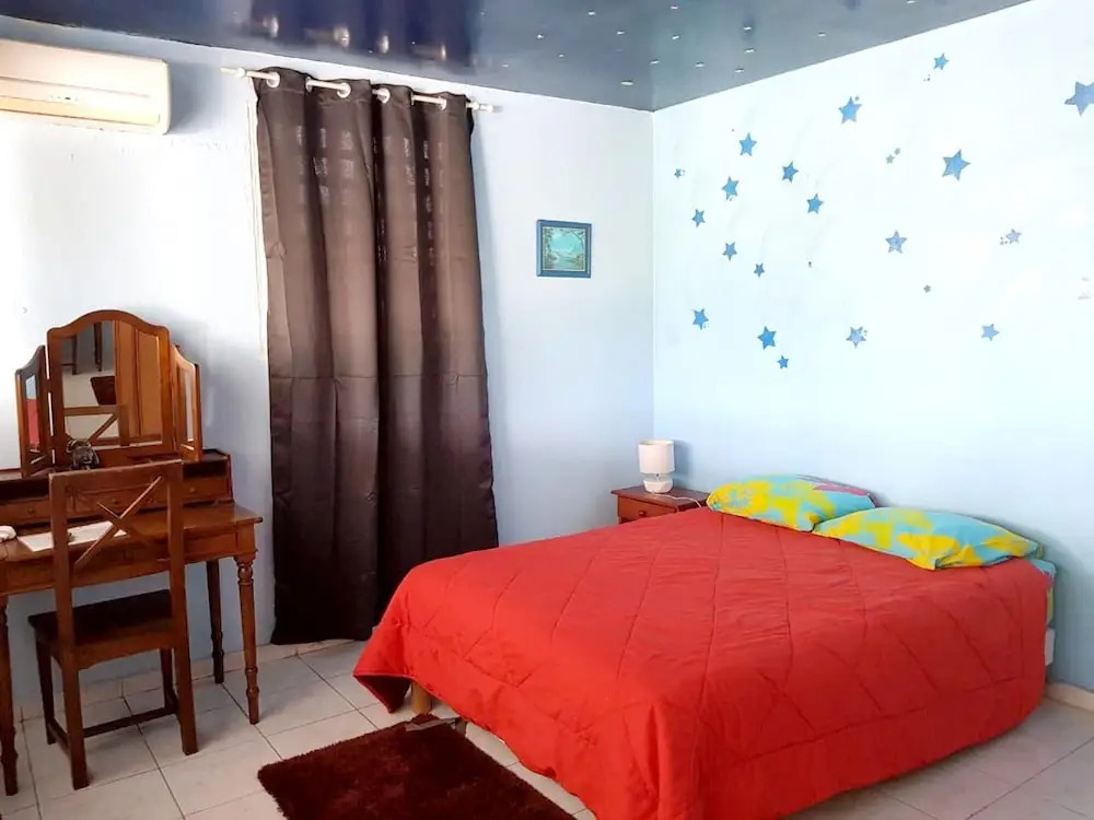 Apartment with 3 Bedrooms in Sainte-Rose, with Wonderful Sea View, Pool Access, Enclosed Garden - 8 Km From the Beach