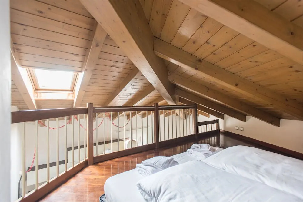 Casa Lidia, la mansarda sul fiume