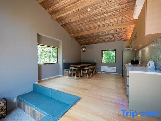 Sauna, campfire, BBQ included | Entire villa surrounded by forest and snow, Niseko Annepuri