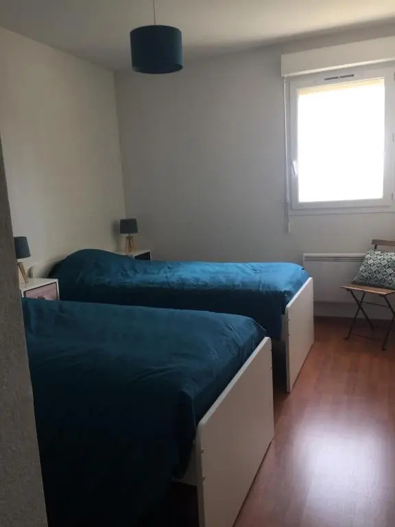 Appartement T3 classé 3 étoiles vue mer avec terrasse ,plage 2 minutes à pied