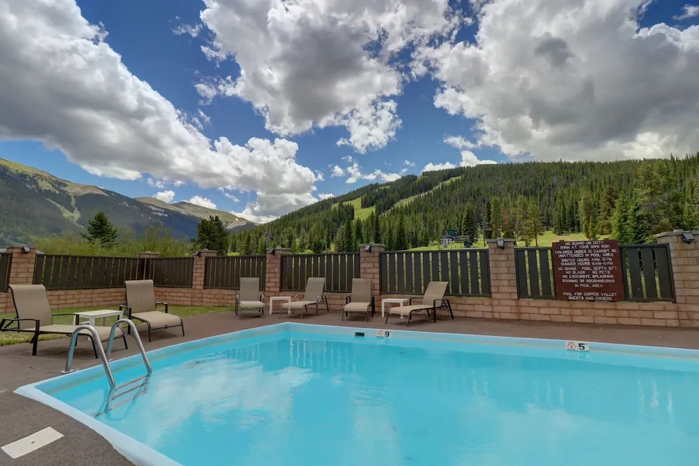 Heated Pool Ski-In Walk-Out Perfect Hotel Room - CV210A by Redawning