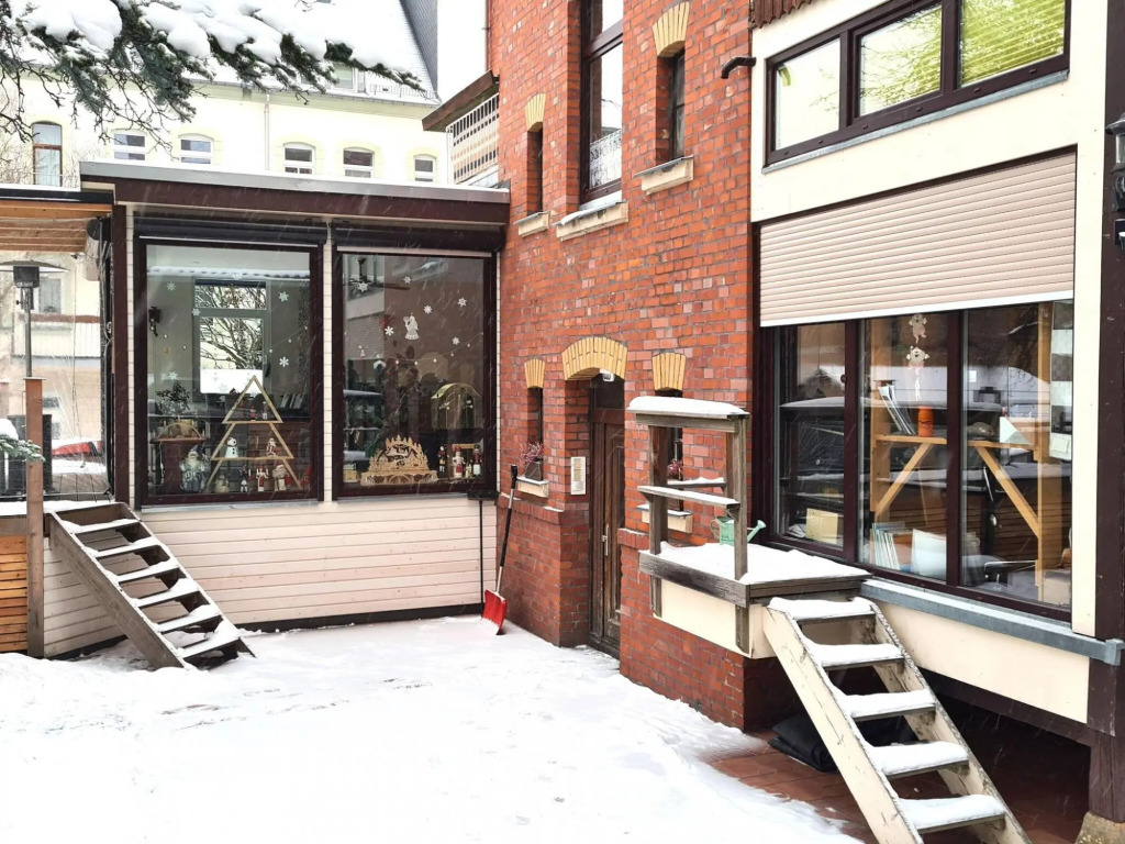 Cozy holiday apartment in Falkenstein with a fireplace