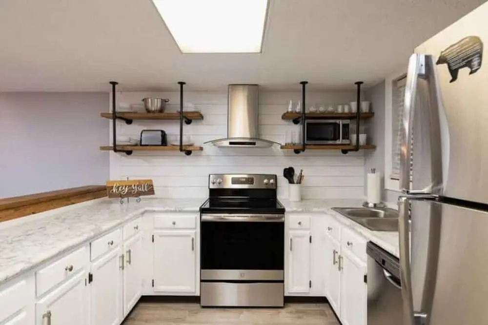 Newly Renovated Modern Deco Pool Fireplace