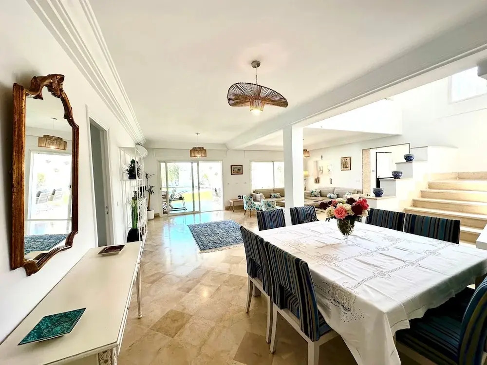 Villa Neptune Pour 8 Pieds Dans l eau Carthage