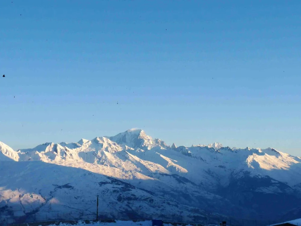 Apartment With 2 Bedrooms in Aime la Plagne, With Wonderful Lake View and Enclosed Garden