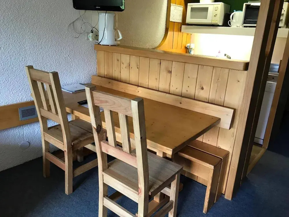 Apartment with One Bedroom in Les Arcs 1800, with Wonderful Mountain View, Pool Access, Balcony