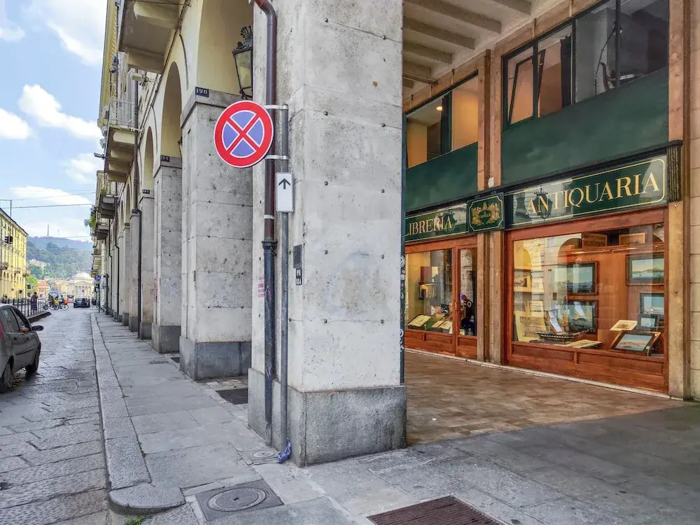 Turin Bed & Books by Wonderful Italy