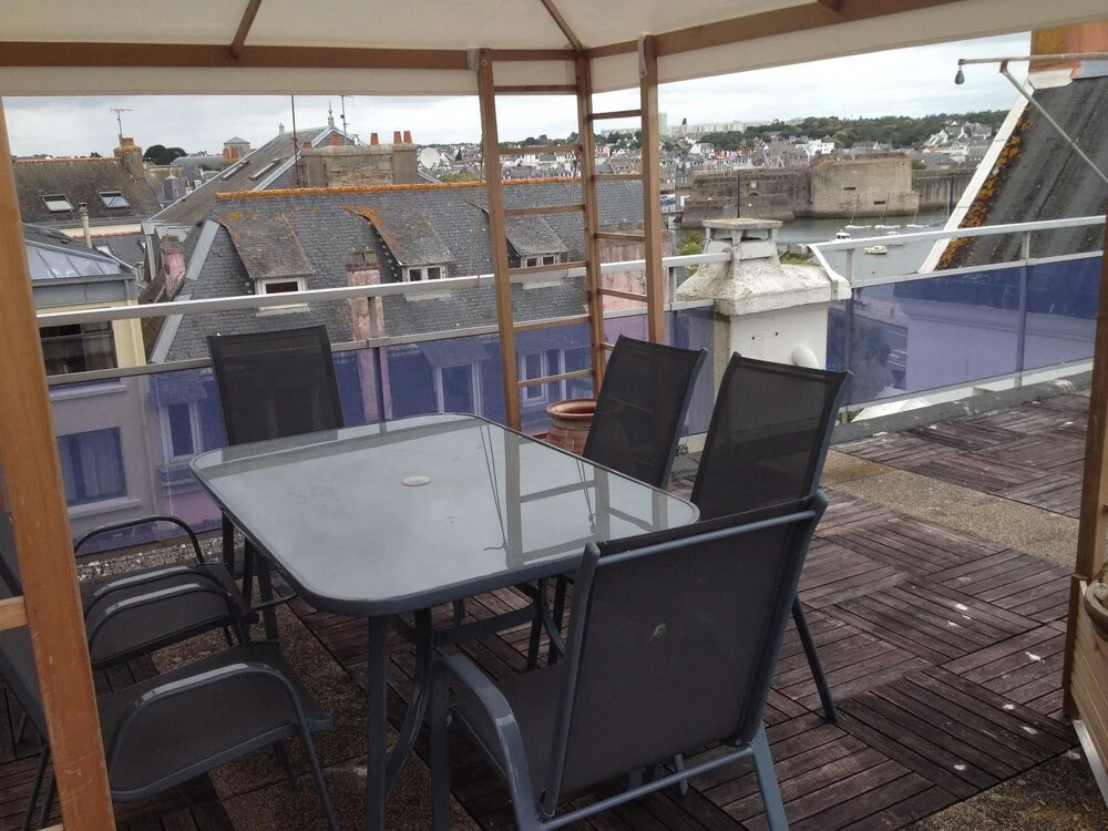 Apartment With 4 Bedrooms in Concarneau, With Wonderful sea View, Furn