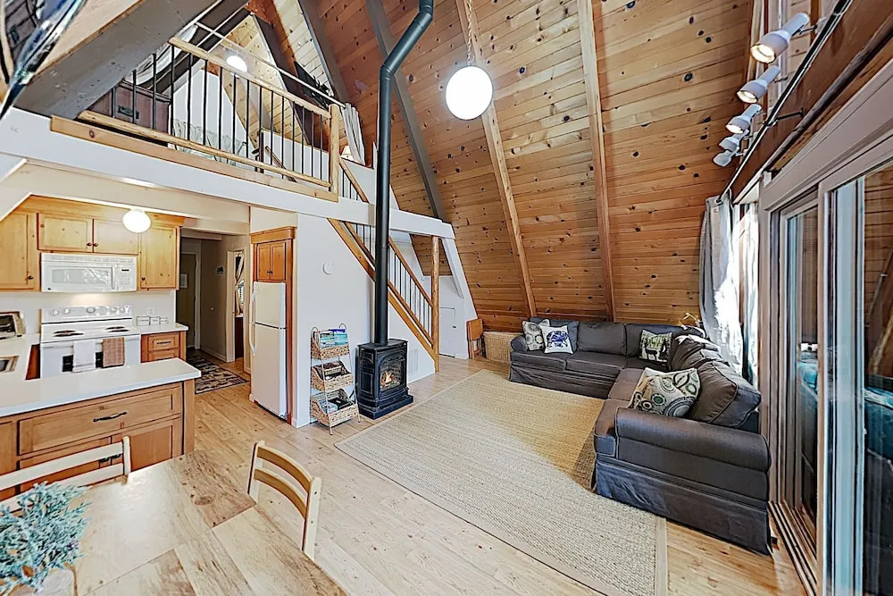 New Listing! Classic A-Frame Home w/ Hot Tub cabin
