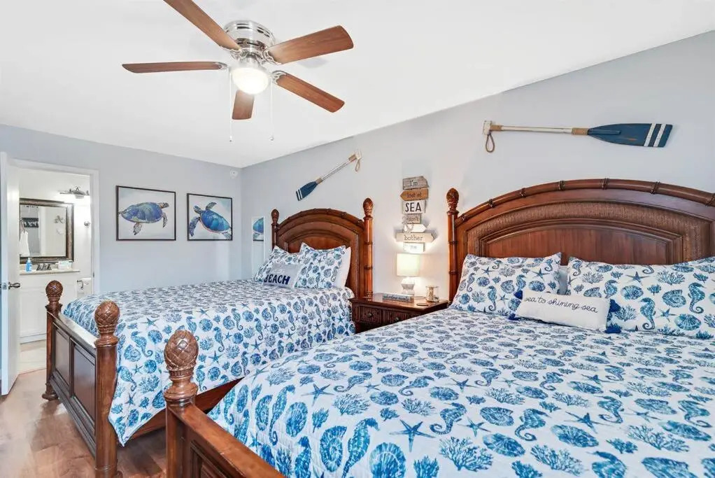 Sandpiper 12A-Beach Blessings Completely updated Beachfront Condo-Heated Pool