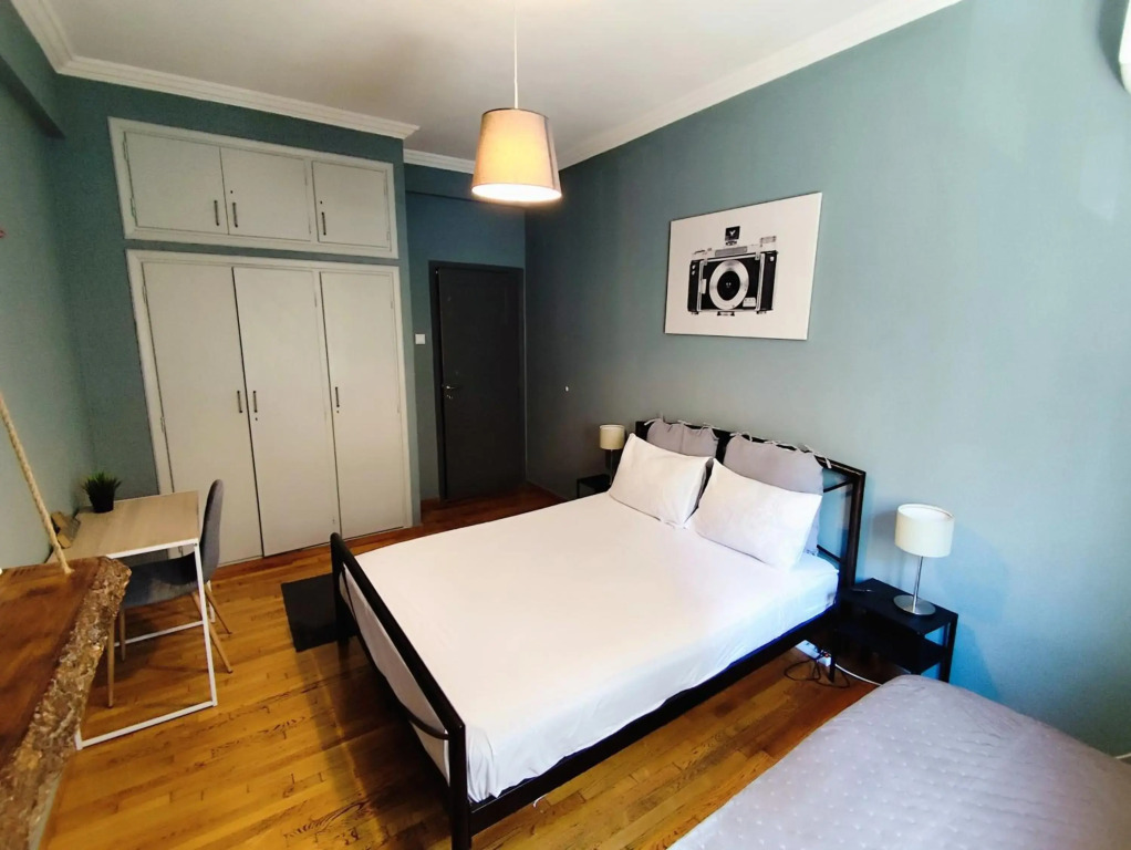 Comfortable Modern Entire House near the center of Athens-Blue Serenity