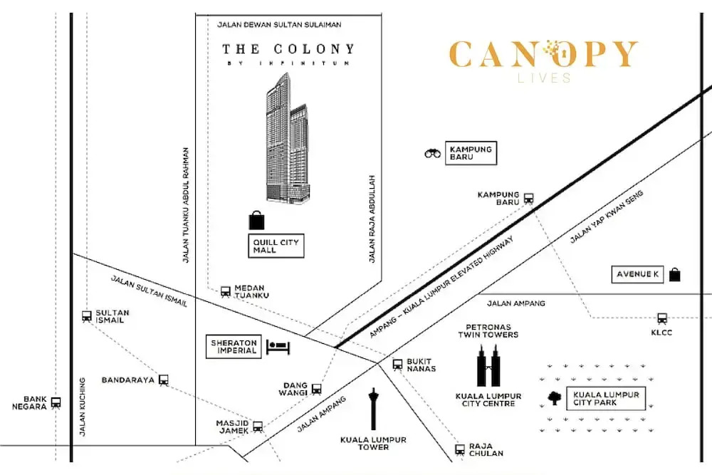 The Luxe & Colony KLCC By Downtown Suites