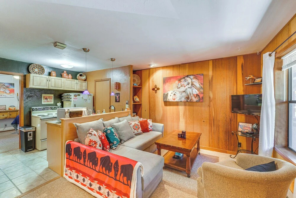 Easy Resort Access: Angel Fire Adventure Condo!