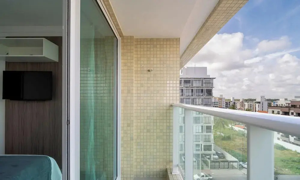 Your Complete Stay With a Rooftop Pool, 40m From the Beach in Cabedelo Cmzs