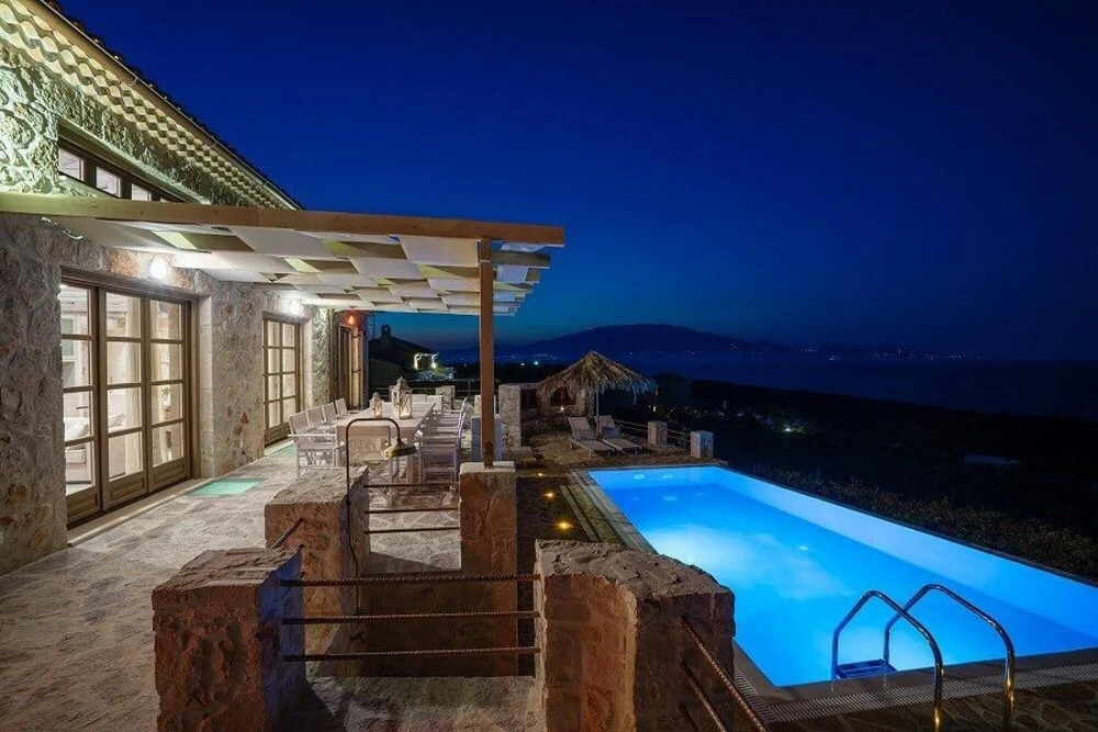 Luxury Zakynthos Villa Moore Villa 8 Guests - 4 Bed Agios Nikolaos