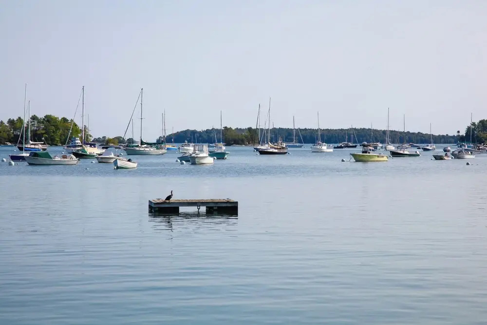'heron Cottage' on Casco Bay w/ Deck & Boat Dock!