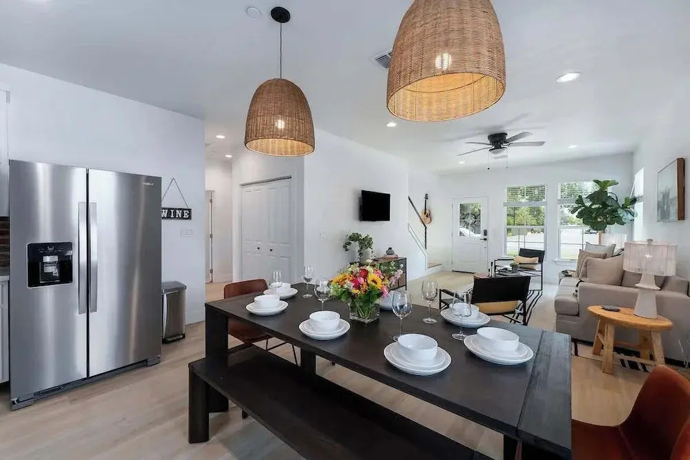 Luxury Escape at The Noir: 3br, Hot Tub, & Steps From Main St!