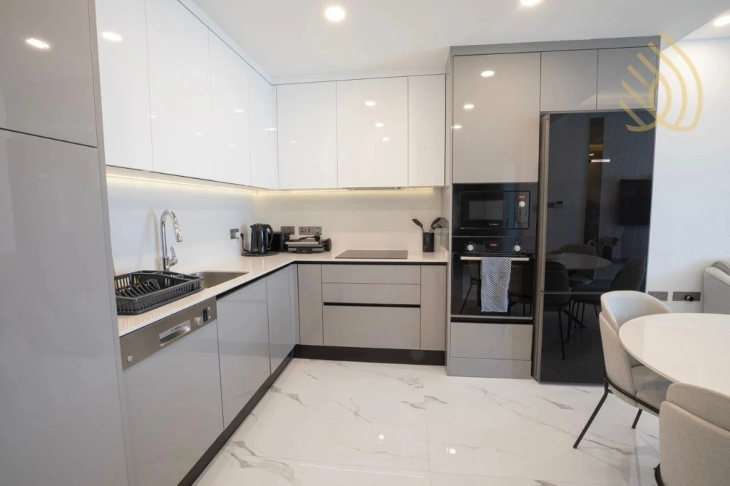 Апартаменты Stylish 1BR Sea View in Longbeach Iskele