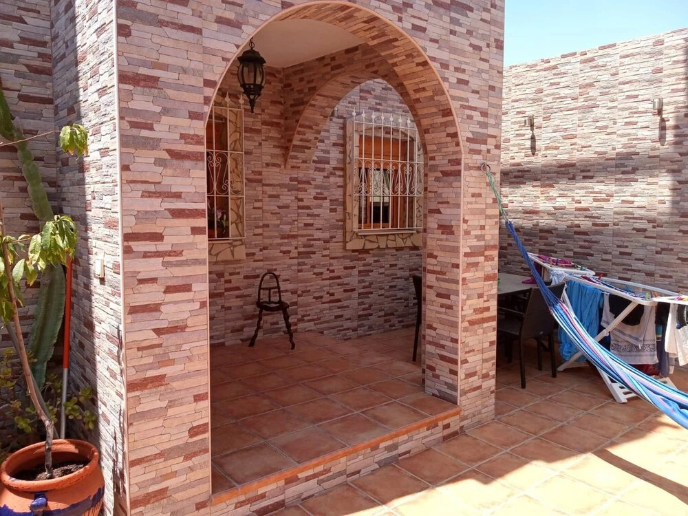 Ideal couple, small house with terrace, Bbq and area Pool