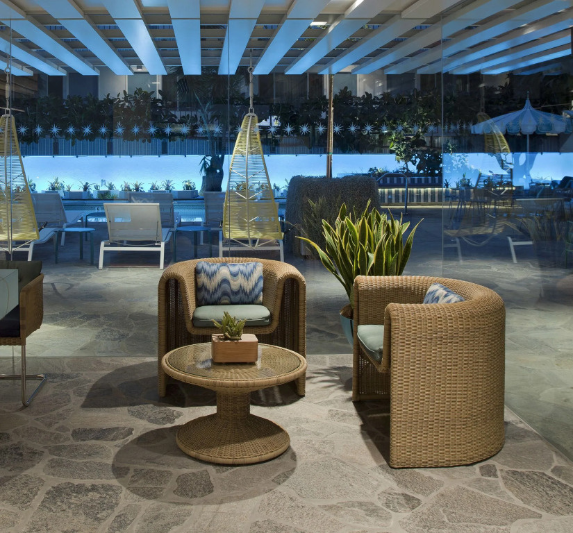 The Beverly Laurel Hotel at West Hollywood