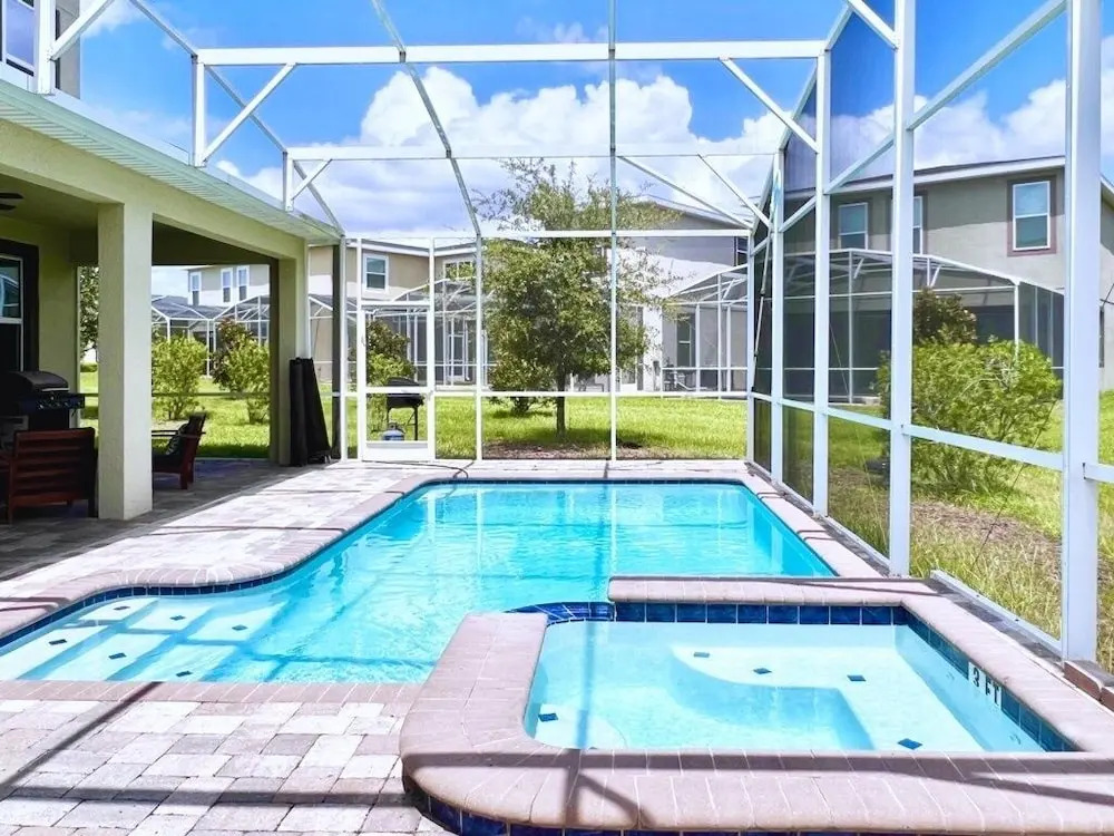 Champions Gate 8BR Villa • Pool, Spa, Theater