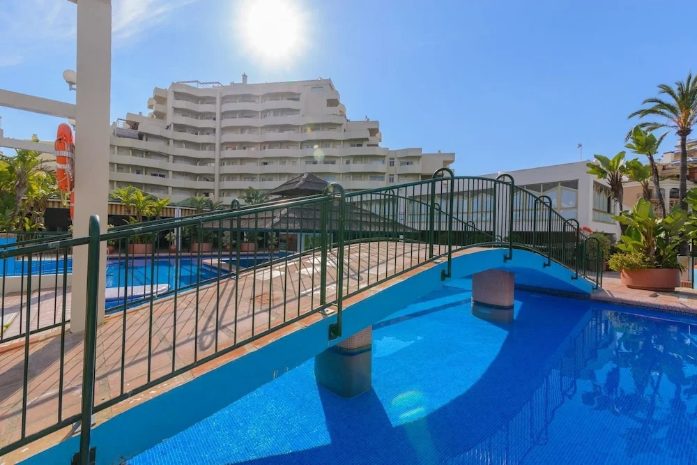 Benal Beach 907 - First Line Beach 2BR Apartment in Benal Beach Resort with Water park.