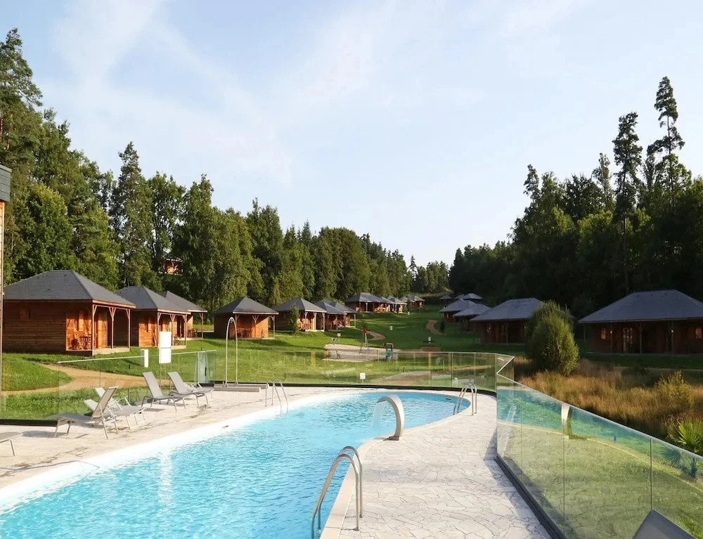 6-person Wooden Chalet in Correze