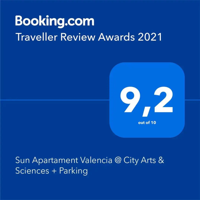 Sun Apartament Valencia @ City Arts & Sciences + Parking