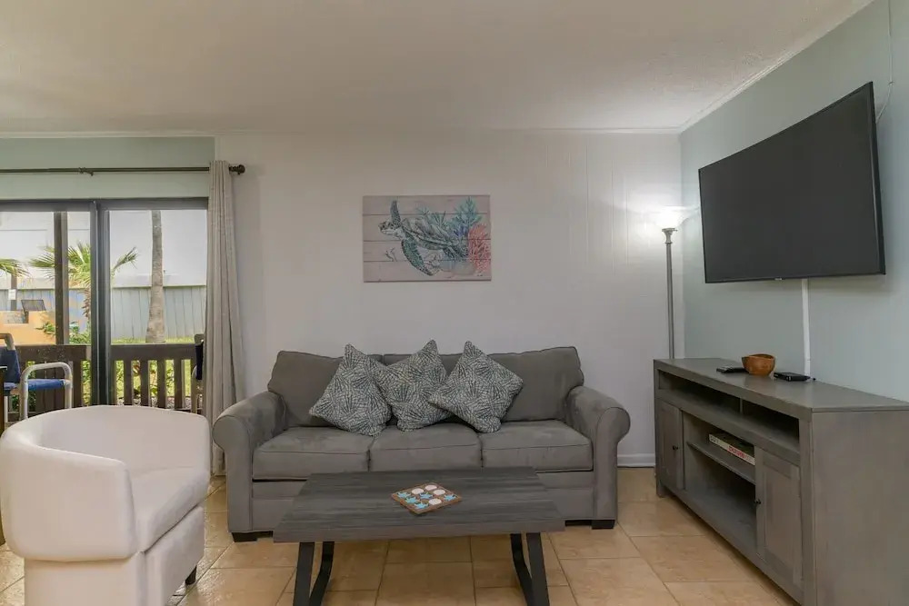 Tiki 118 - Modern Beachside 1br Condo W/ Ac & Wifi 1 Bedroom Condo