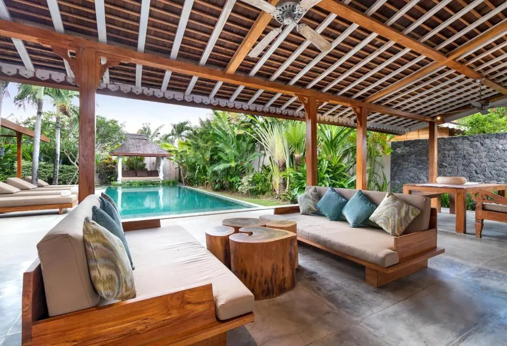 Peaceful 4 Bedrooms Private Pool Villas Rice Field View