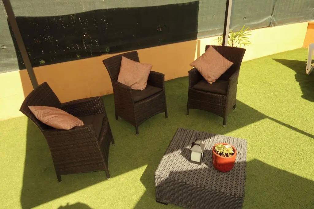 Spacious apartment with large garden in Palm Mar