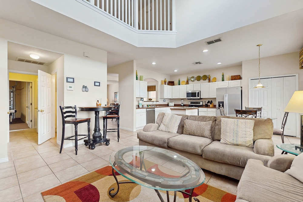 Spacious 6BR Resort Home With Private Pool, Game Room & Near Disney Parks