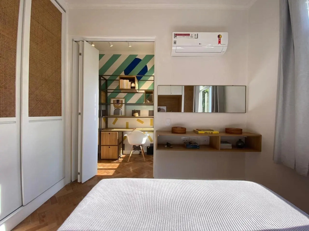 Elegância à Beira Mar: Apto 1qto C/ Smart Tv