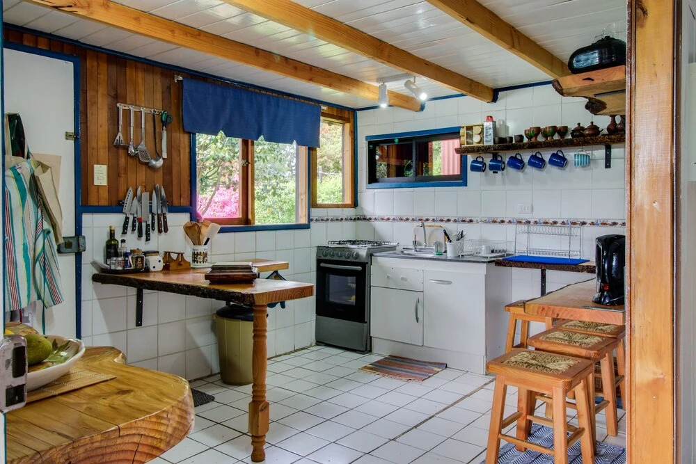 Casa Campestre frente al Lago Calafquén